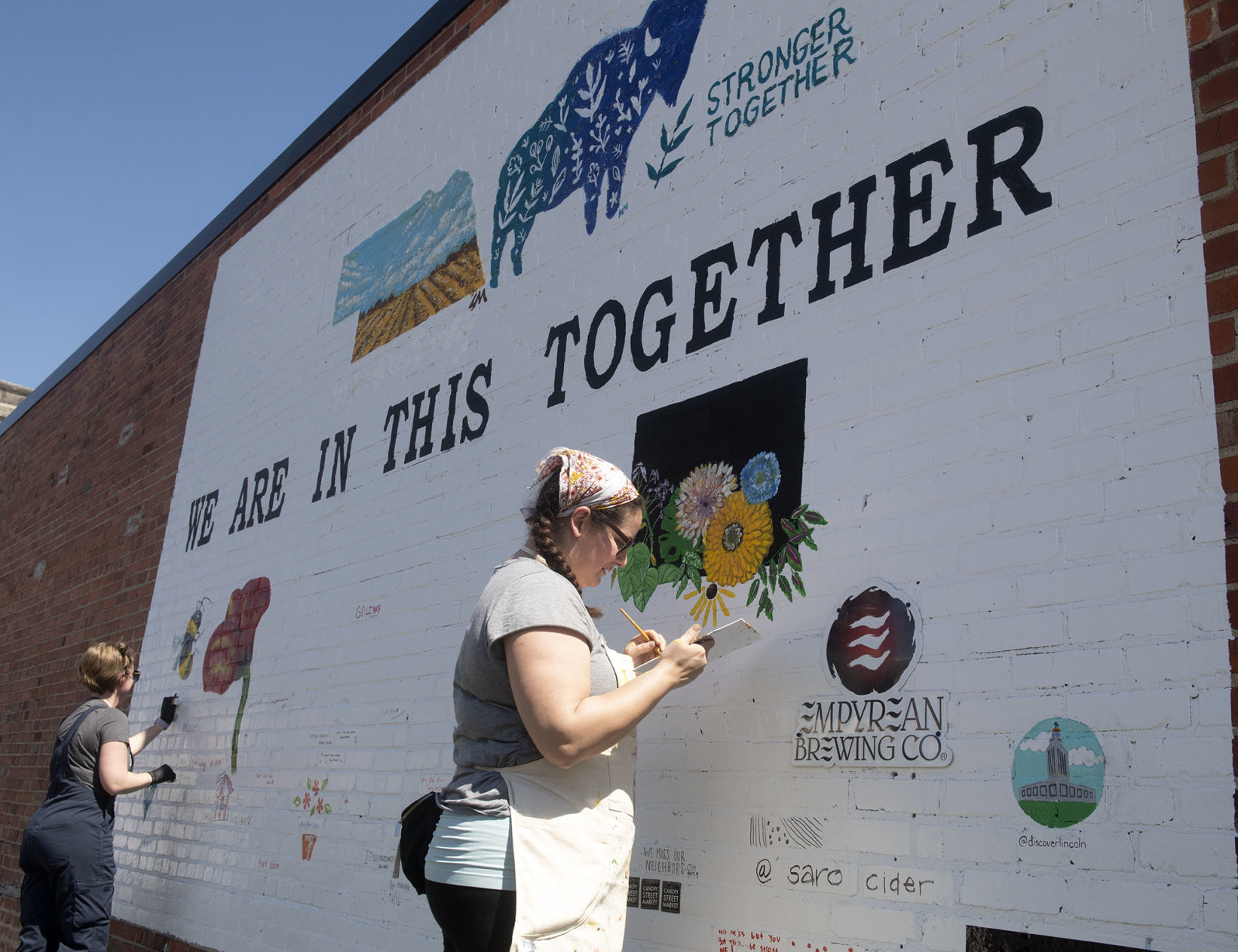 Saro Cider mural